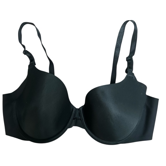 Warner's Signature Support Black Underwire Bra, 36B - Picture 1 of 7